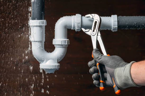 Professional Leak Detection technician working in Tignall, GA